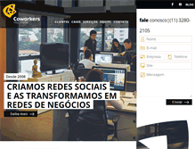 Tablet Screenshot of coworkers.com.br